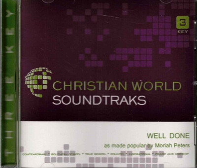 Well Done - Moriah Peters - Christian Accompaniment Track CD