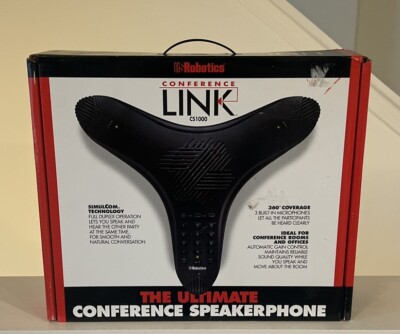 US Robotics CS1000 Conference Link Speakerphone System NEW SEALED BOX
