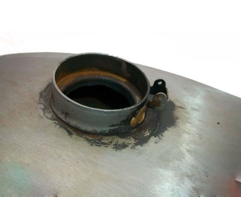For Norton 16h Pre War Aluminium Fuel Gas Tank With Filler Cap