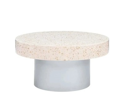 Antique Bone Inlay Coffee Table