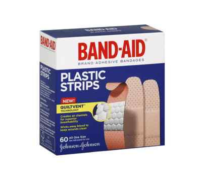 BAND-AID Plastic Strips All One Size 60 ...