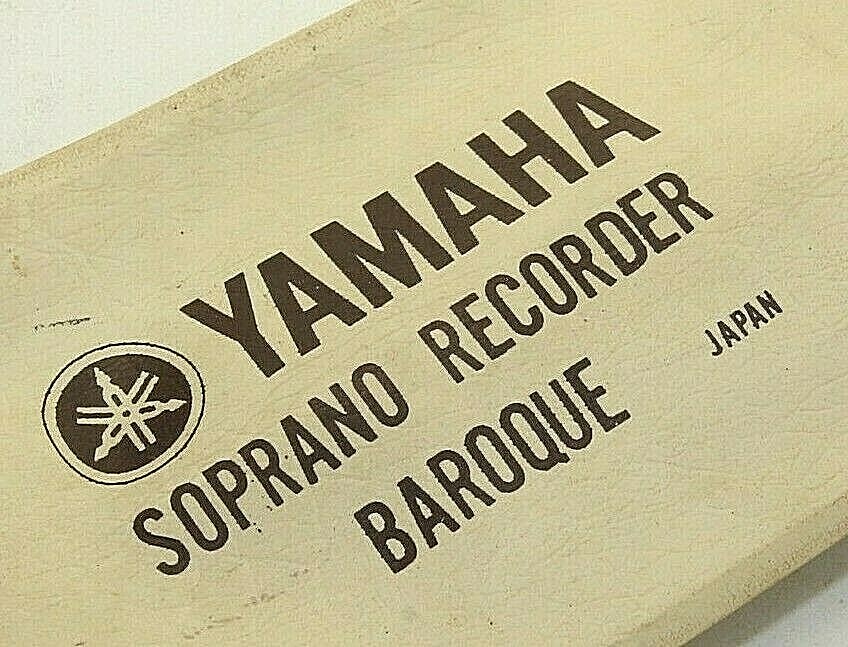 Yamaha Soprano Recorder Baroque w/Case PLUS Additional Woodwind Instrument Play