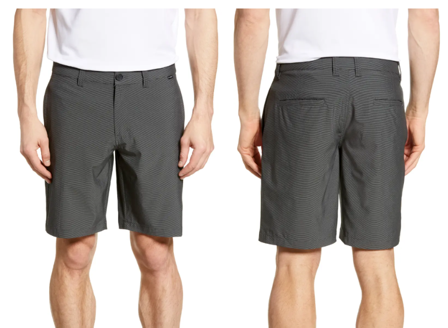 

TRAVIS MATHEW Темно-серые шорты Carlsbad Performance, , эластичные, быстросохнущие шорты для гольфа, Серый