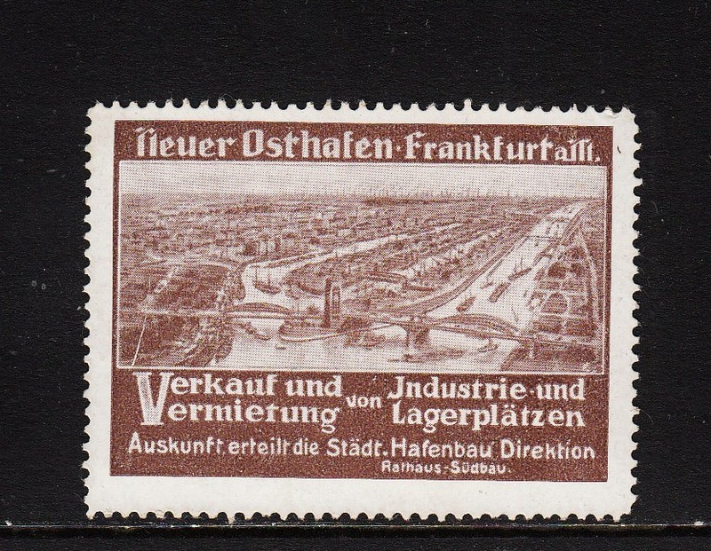402498/ Reklamemarke - Neuer Osthafen - Frankfurt Am Main