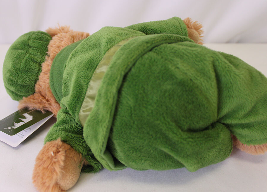 Harrods Souvenir Green Man Guard London Plush TEDDY Bear 12