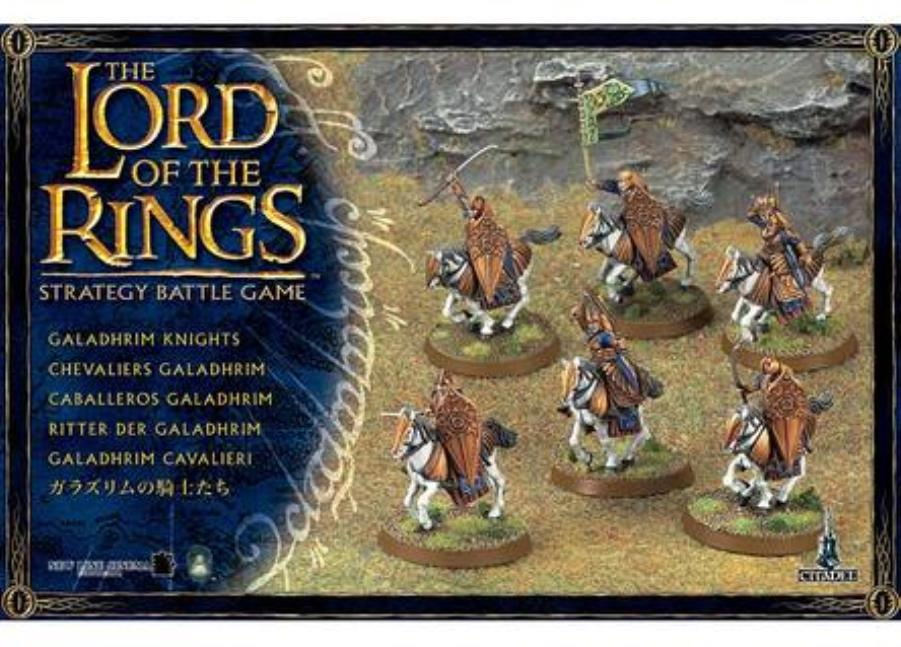 Галадрим Рыцари Пластик Хоббит Властелин колец Games Workshop