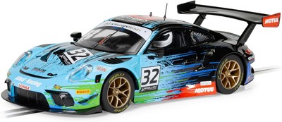 Scalextric C4460 Porsche 911 GT3 R Redline Racing Spa 2022 1:32 slot car