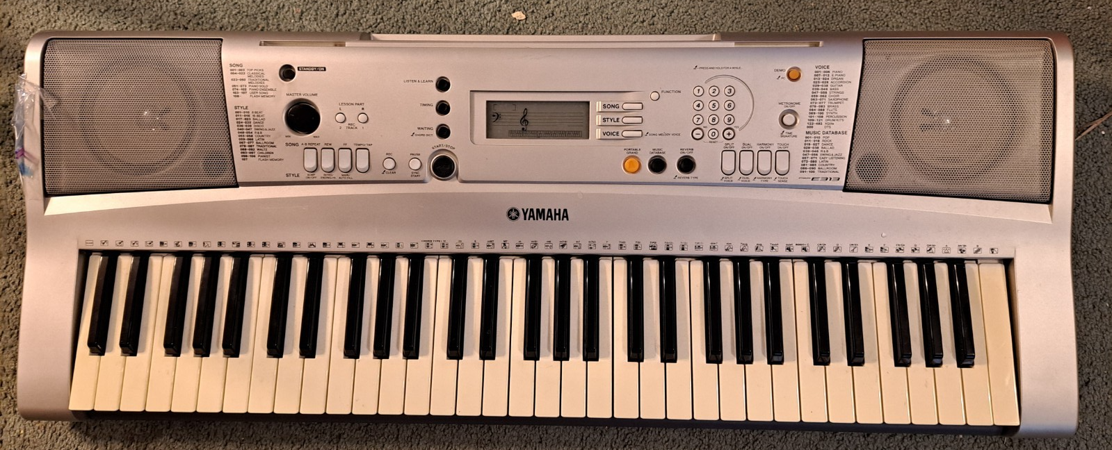 【YAMAHA】ポータートーン　PSR-E313 Yamaha Portatone PSR-E313 Portable 61-Key MIDI Electronic