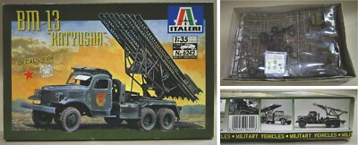 Scatola Kit Montaggio ITALERI BM13 KATYUSHA 6242 Scala 1:35 Rarità