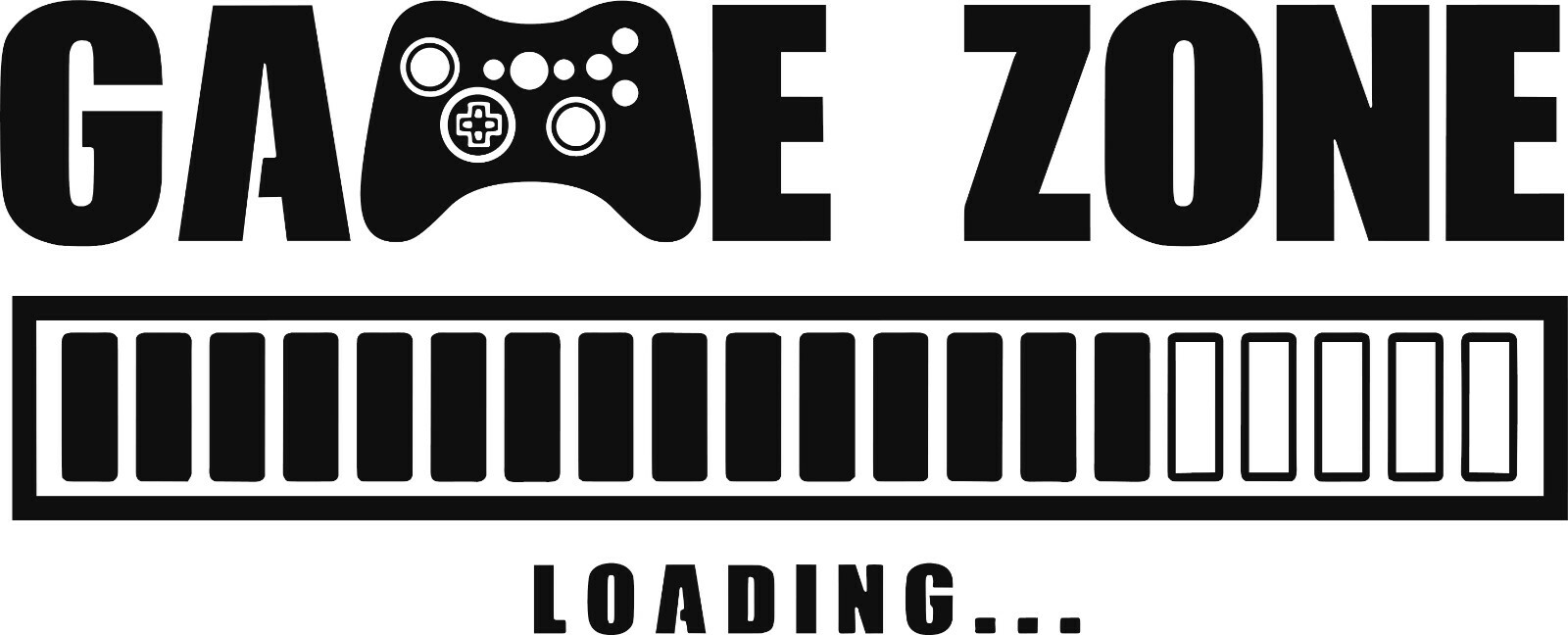 Loading zone. Gaming стикеры. game decals. gaming zone. decal loading.