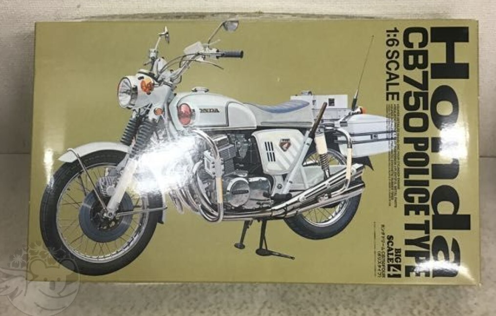 激レア　未組立　HONDA CB750 POLICETYPE 1/6スケール Tamiya 1/6 Scale HONDA CB750 POLICE TYPE Big Scale plastic