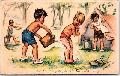 ILLUSTRATEURS - Germaine Bouret - pas sur les pieds
