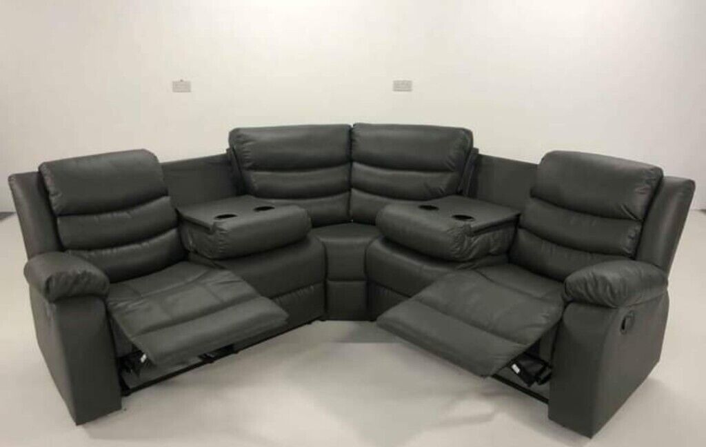New Amazing Roma Recliner Leather Sofa, Most Comfortable Reclining Sofa Uk