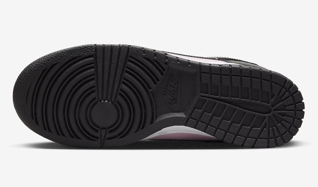 Pre-owned Nike Women's Dunk Low Essential Pink Foam Black Dj9955-600 Women's Size