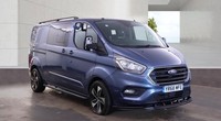 2018 (68) FORD TRANSIT CUSTOM CREW CAB 2.0 EcoBlue 130ps LWB 320 Limited Van