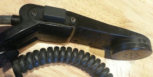 MILITARY H-250U ELECTRO-VOICE HANDSET FOR PRC SERIES RADIOS USED