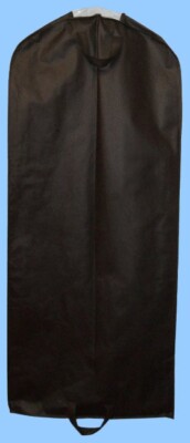 New FUR COAT STORAGE GARMENT BAG-55 INCH LENGTH-5 INCH GUSSET-CLEAR TOP w/SLIT
