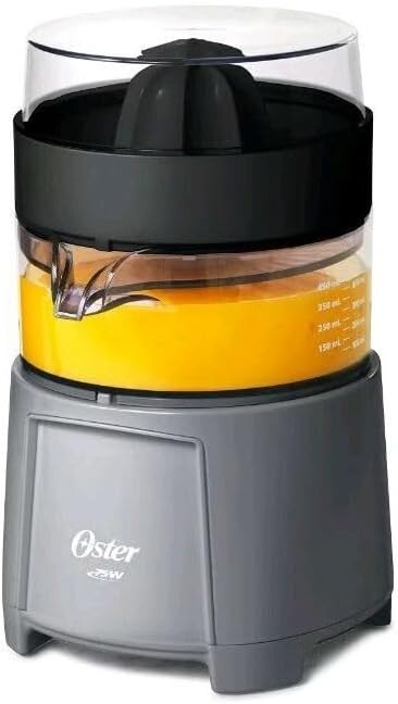 Oster Electric Citrus Juicer, High-Performance Silver 75 Watt Motor Electric