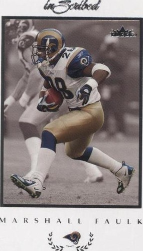 2004 Fleer inScribed Marshall Faulk #47
