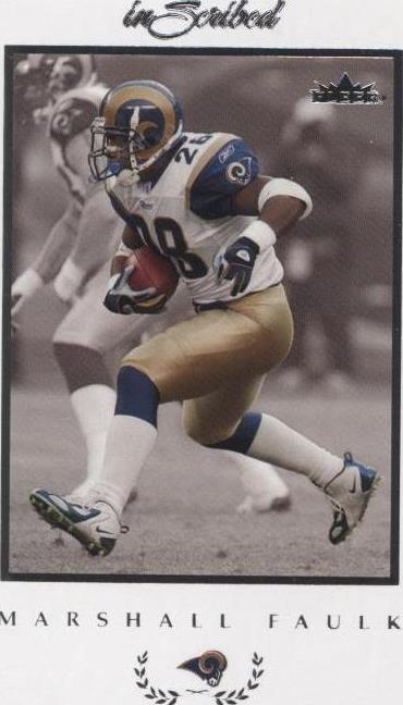 2004 Fleer inScribed Marshall Faulk #47