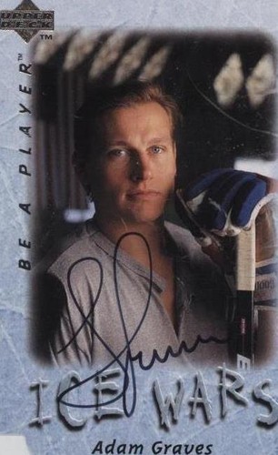 1995-96 Upper Deck Be a Player - Adam Graves #S212