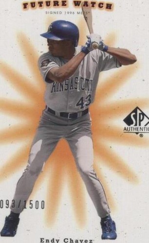 2001 SP Authentic - Endy Chavez #217