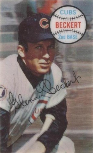 1970 Kellogg's 3-D Super Stars - Glenn Beckert #43