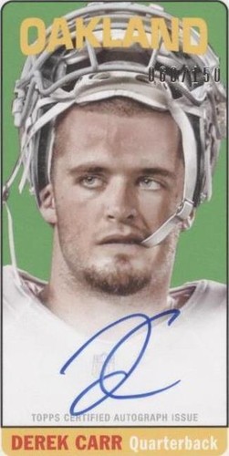 2014 Topps Derek Carr #113