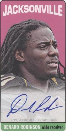 2013 Topps Denard Robinson #31