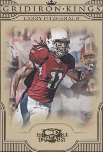 2008 Donruss Threads Larry Fitzgerald #PGK-21
