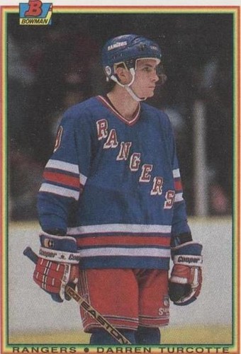 1990-91 Bowman - Darren Turcotte #216