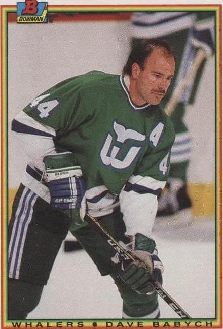 1990-91 Bowman - Dave Babych #256