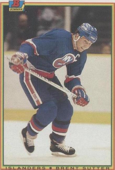1990-91 Bowman - Brent Sutter #126