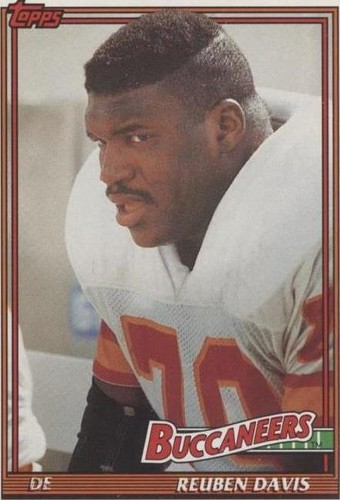 1991 Topps Reuben Davis #497