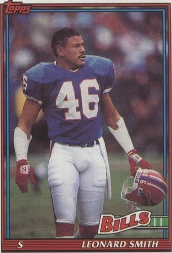 1991 Topps Leonard Smith #53