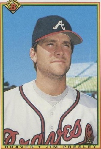 1990 Bowman - Jim Presley #18