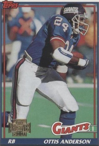 2001 Topps Archives Ottis Anderson #173