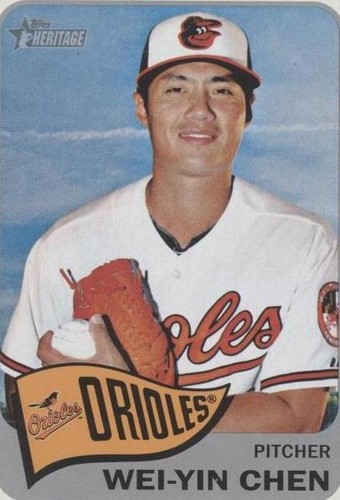 2014 Topps Heritage - Wei-Yin Chen #86