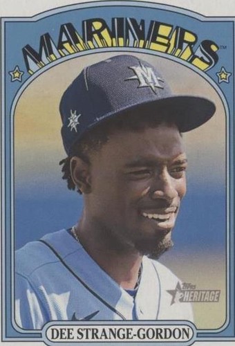 2021 Topps Heritage - Dee Gordon #486