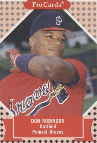 1991 ProCards Tomorrow's Heroes - Don Robinson #192