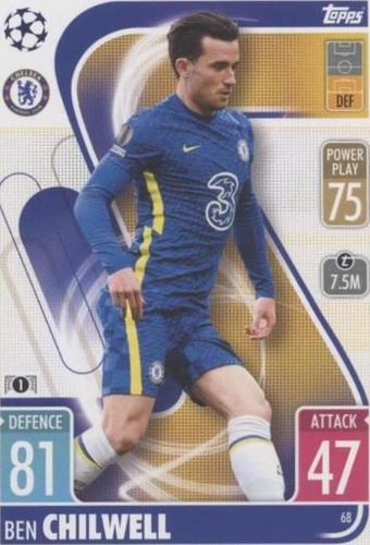 2021-22 Topps Match Attax UCL Ben Chilwell #68