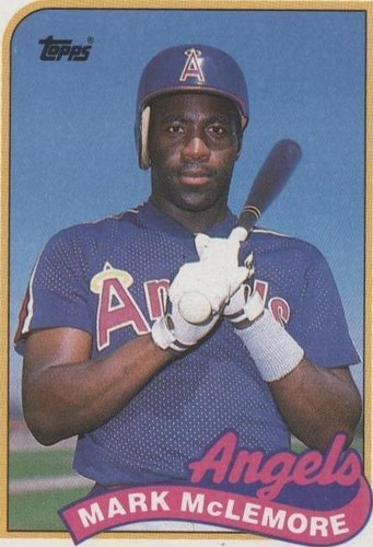 1989 Topps - Mark McLemore #547