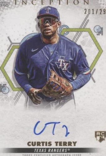 2022 Topps Inception - Curtis Terry #BRES-CT