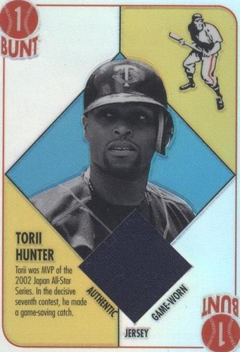 2003 Topps Chrome - Torii Hunter #RBCR-TKH