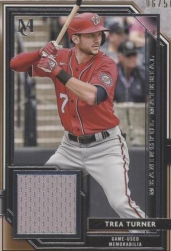2021 Topps Museum Collection - Trea Turner #MMR-TT