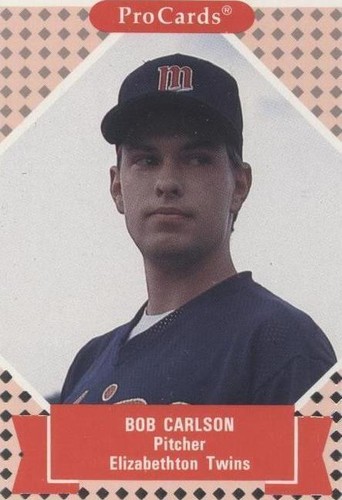 1991 ProCards Tomorrow's Heroes - Bob Carlson #103