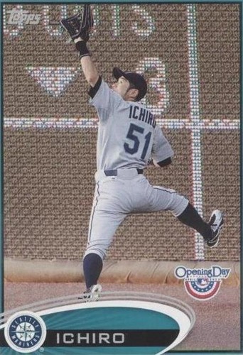 2012 Topps Opening Day Ichiro Suzuki #50 Seattle Mariners | eBay