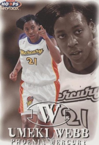 1999 WNBA Hoops Skybox - Umeki Webb #76