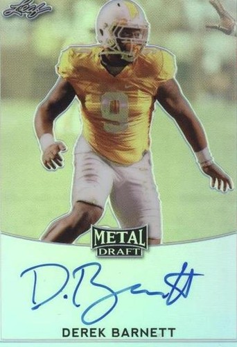 2017 Leaf Metal Draft Derek Barnett #BA-DB1