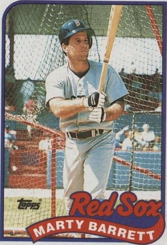 1989 Topps - Marty Barrett #155